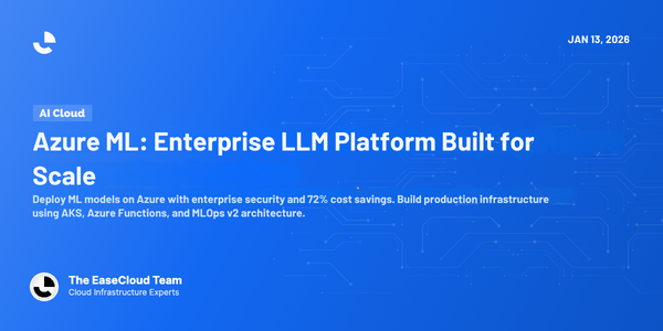 Azure ML: Enterprise LLM Platform Built for Scale